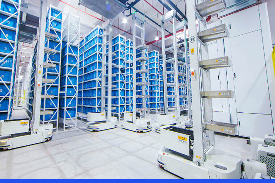 料箱機(jī)器人立體庫